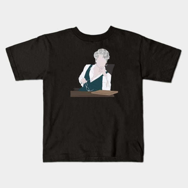 Miranda Priestly - The Devil Wears Prada Kids T-Shirt by LiLian-Kaff